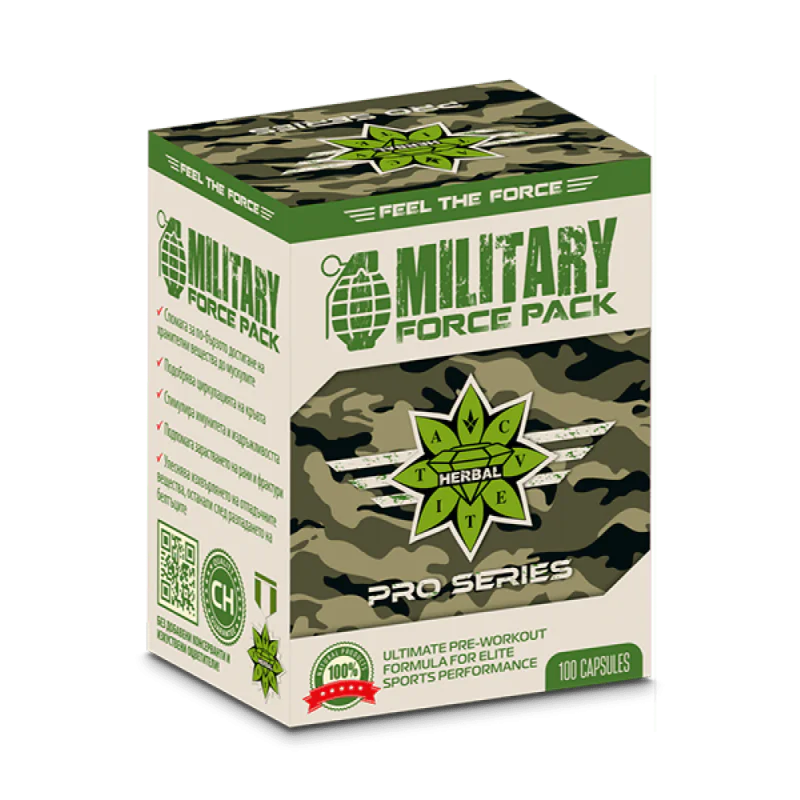 CVETITA HERBAL Military Force Pack 100 капсули