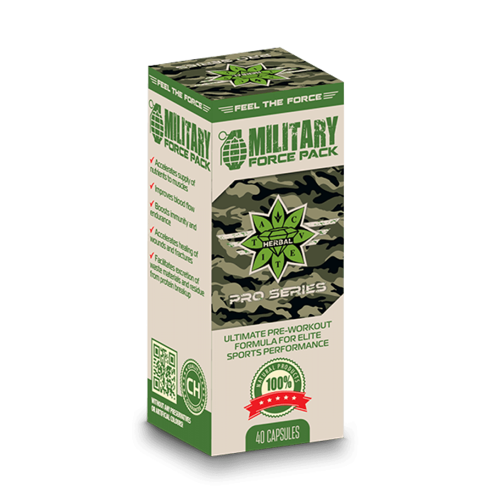 CVETITA HERBAL Military Force Pack 40 капсули