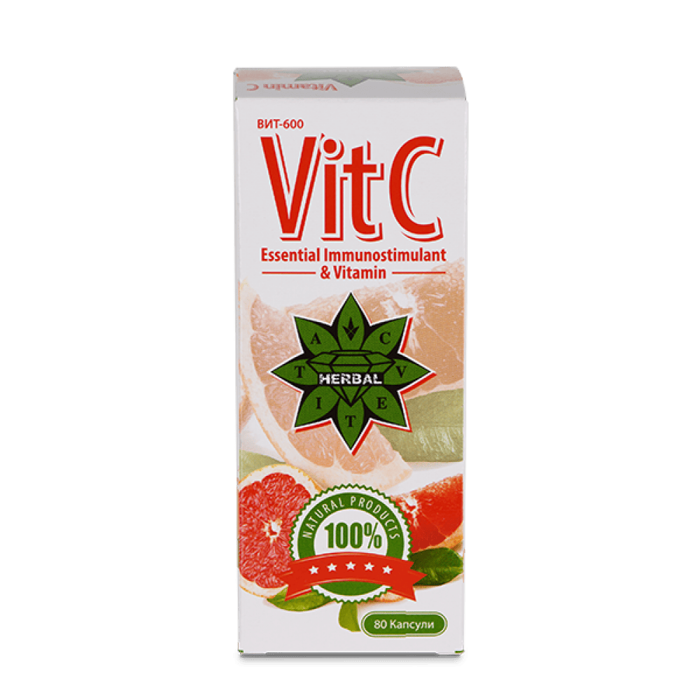 CVETITA HERBAL Vitamin C 80 капсули