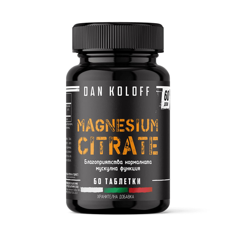 DAN KOLOFF Magnesium Citrate 60 таблетки