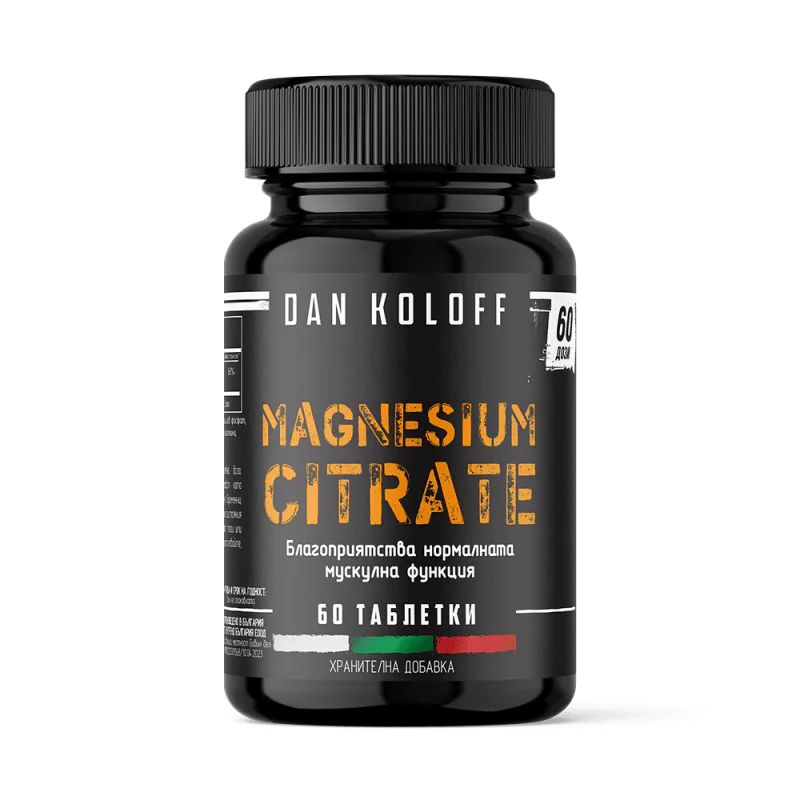 DAN KOLOFF Magnesium Citrate 60 таблетки
