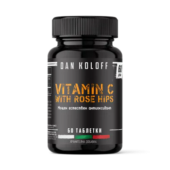 DAN KOLOFF Vitamin C with Rose Hips 60 таблетки