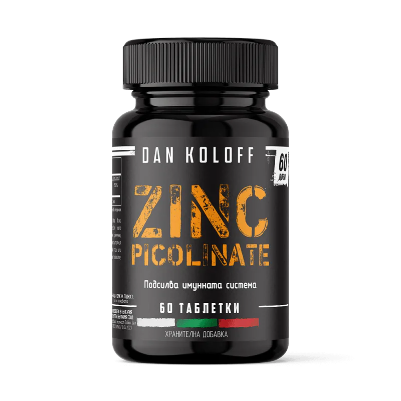 DAN KOLOFF Zinc Picolinate 60 таблетки