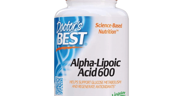 DOCTOR'S BEST Alpha Lipoic Acid 600 60 растителни капсули | Топ Цена