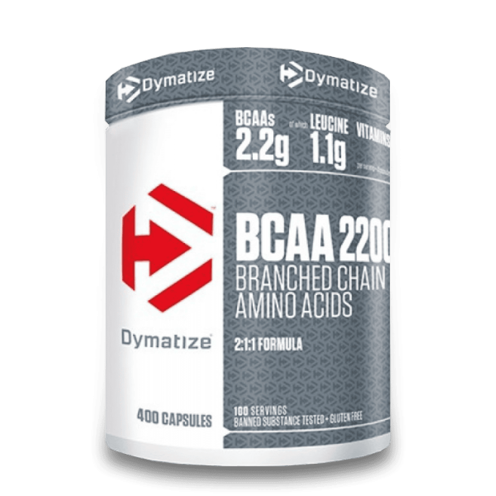 DYMATIZE BCAA 2200 400 капсули