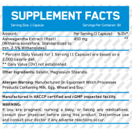 EVERBUILD Ashwagandha 450 мг 90 капсули