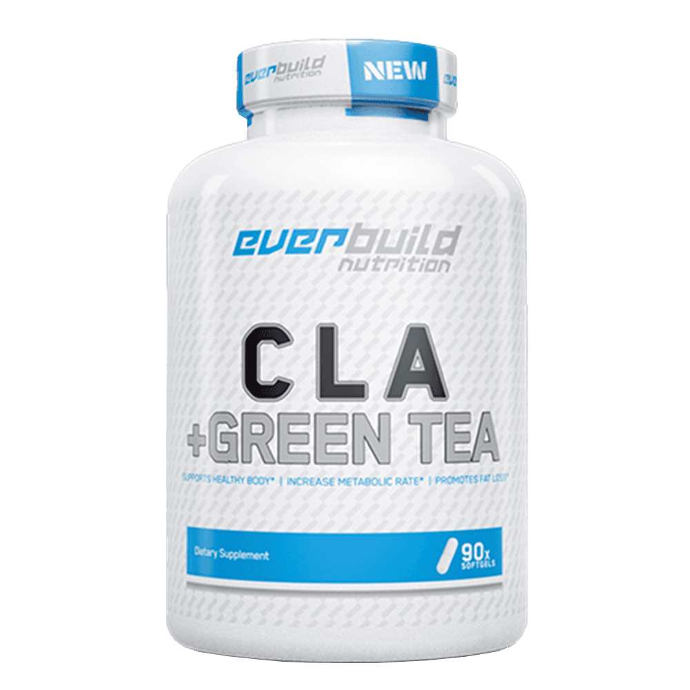 EVERBUILD CLA + Зелен чай 90 меки капсули