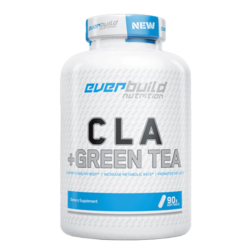 EVERBUILD CLA + Зелен чай 90 меки капсули