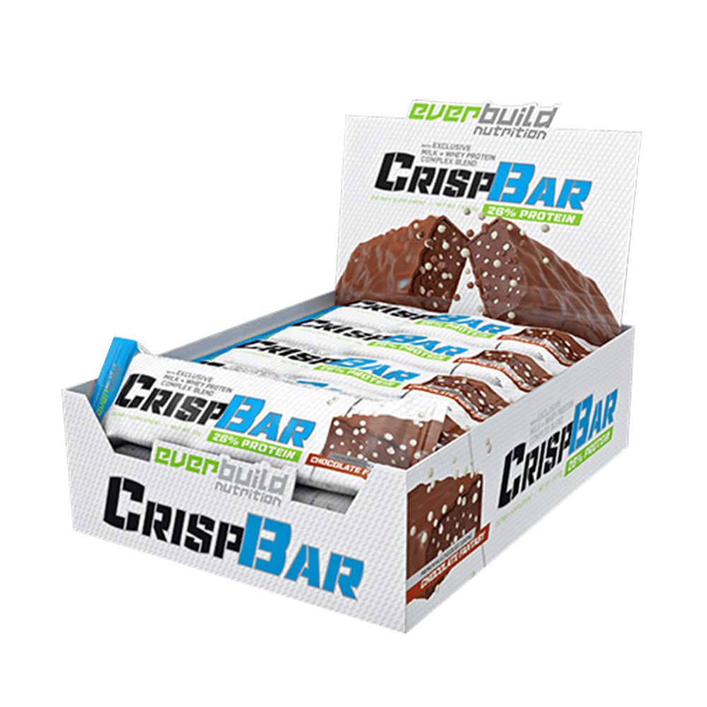 EVERBUILD Crisp Protein Bar Box 15 x 55 г