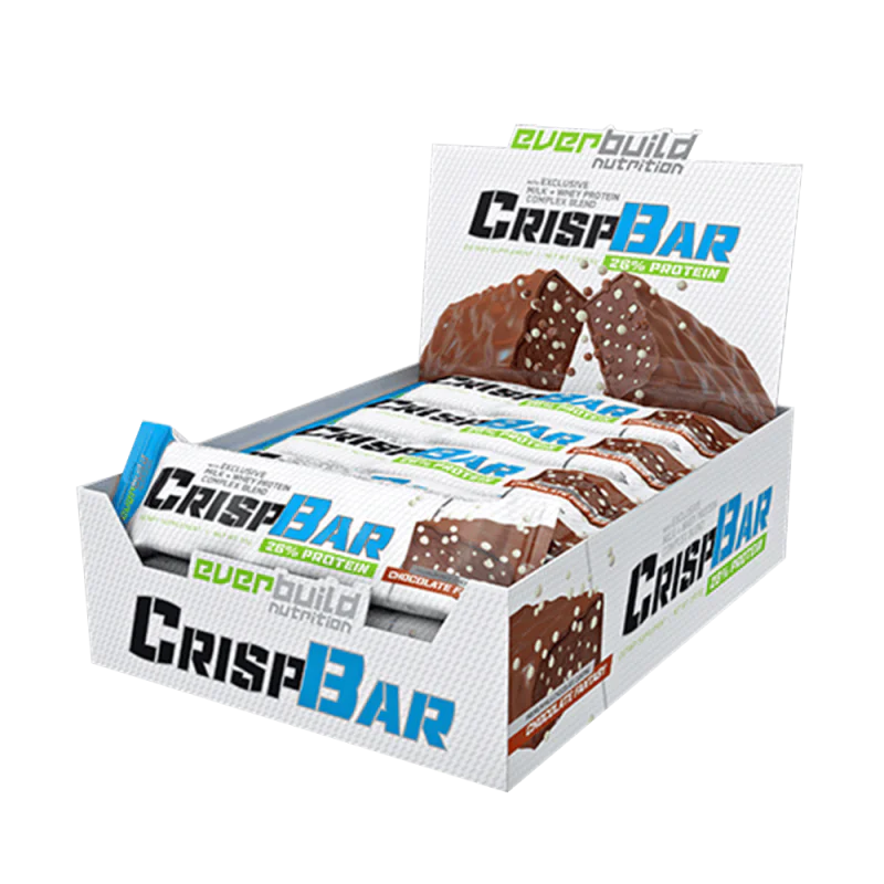 EVERBUILD Crisp Protein Bar Box 15 x 55 г
