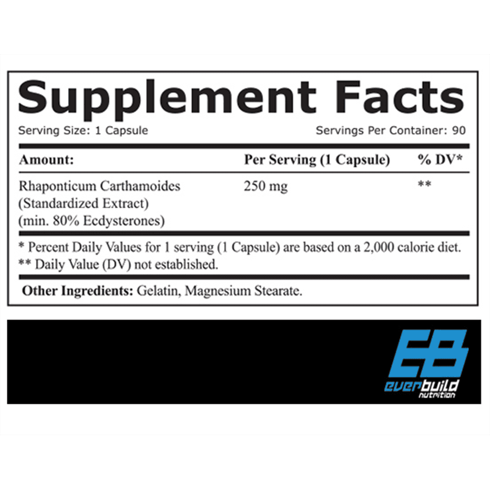 EVERBUILD Ecdysterone 90 капсули