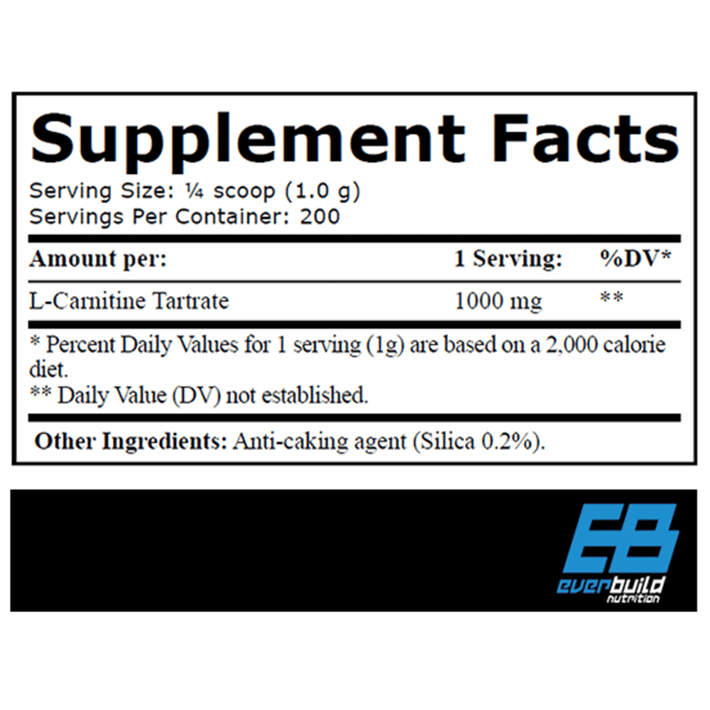EVERBUILD L-Carnitine Tartrate 1000 200 г
