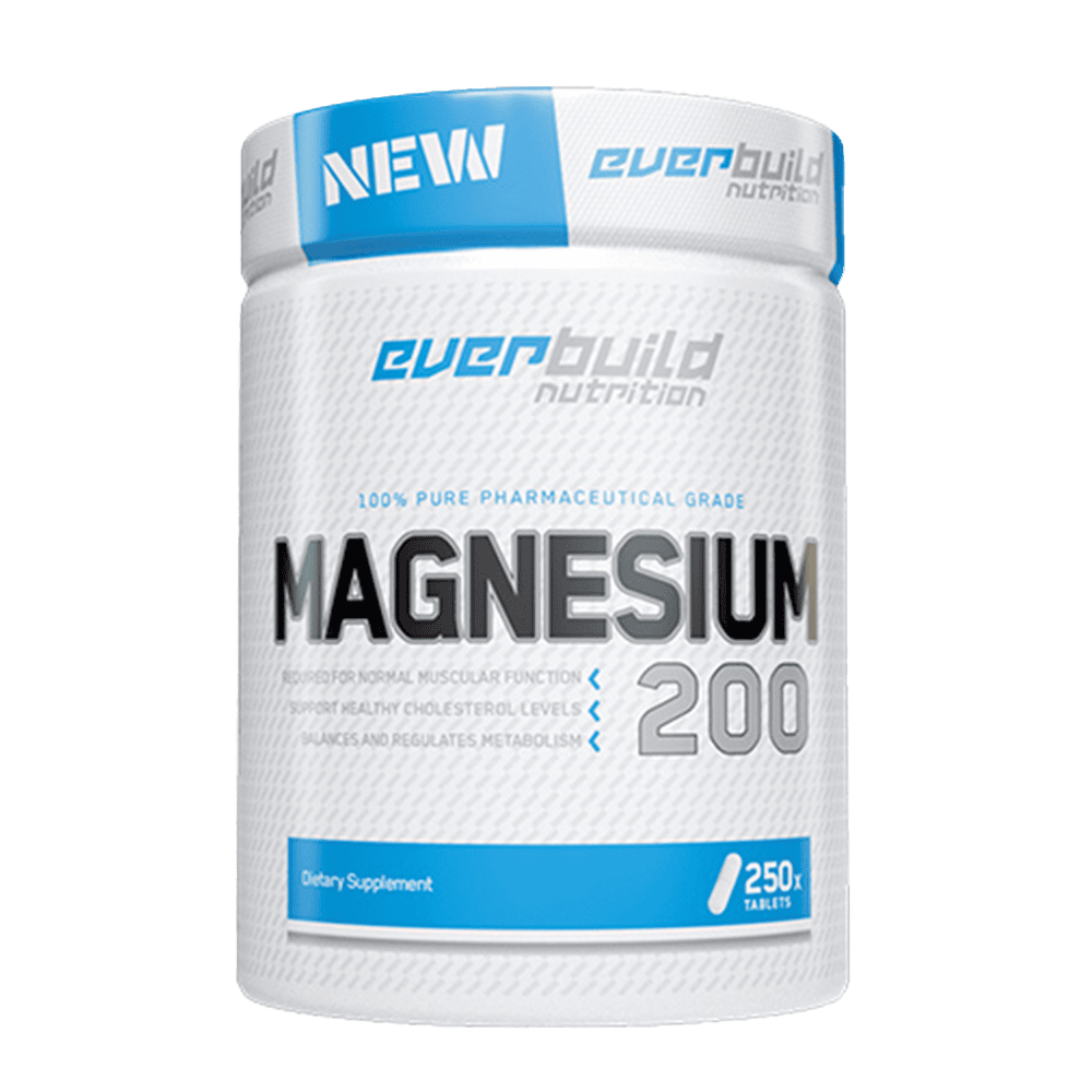 EVERBUILD Magnesium Citrate 200 мг 250 таблетки