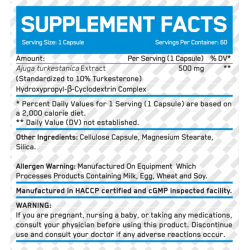 EVERBUILD Turkesterone 60 капсули