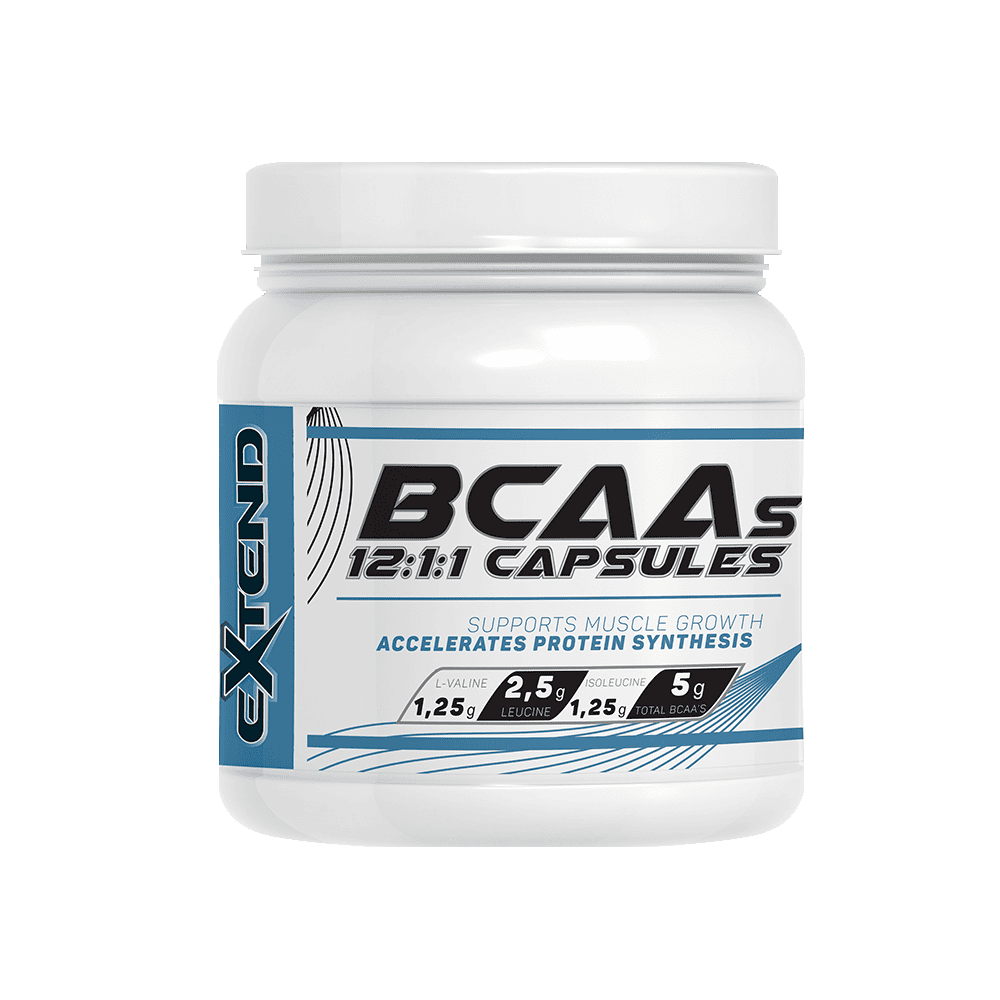 Extend BCAAs 12:1:1 Capsules 400 капсули