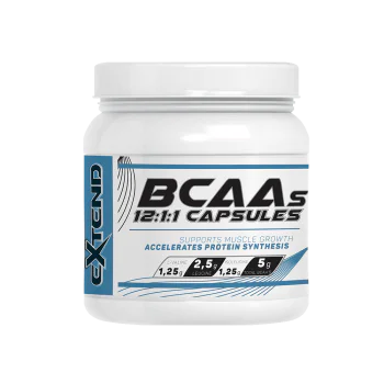 Extend BCAAs 12:1:1 Capsules 400 капсули