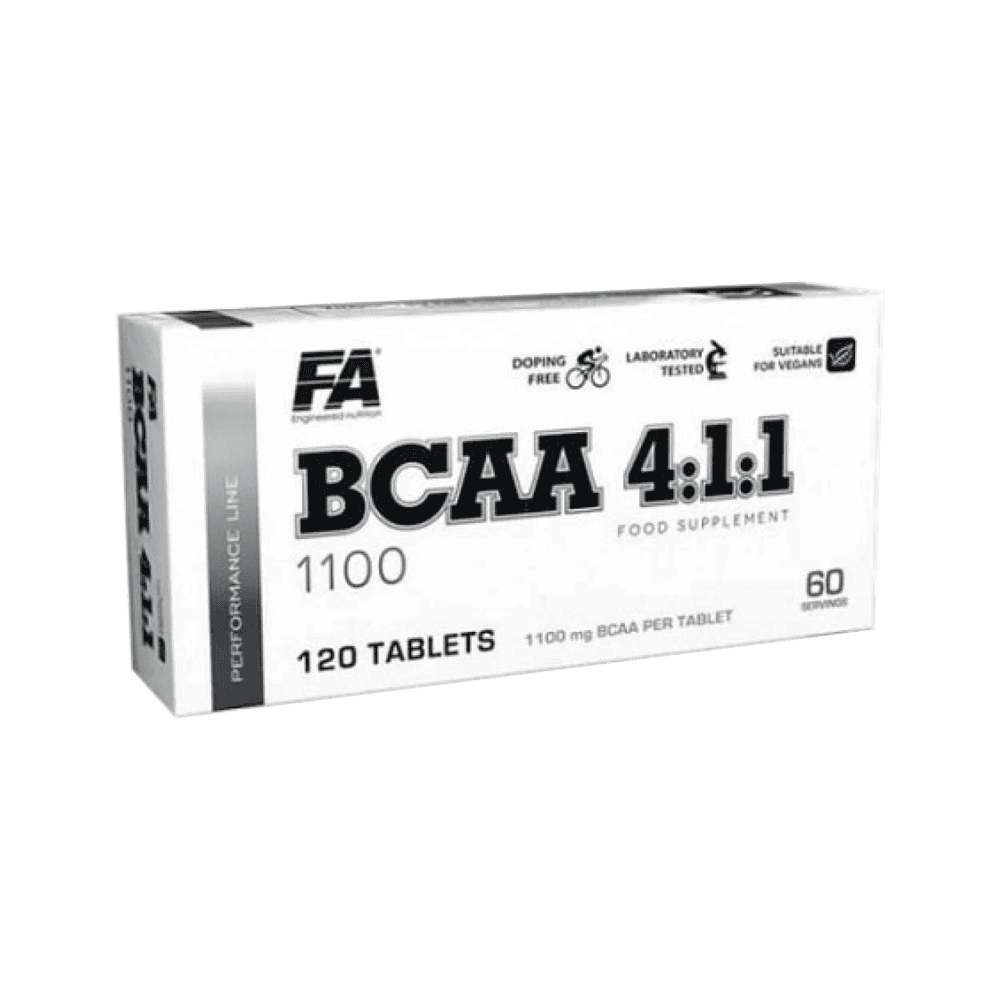 FA NUTRITION BCAA 4:1:1 1100 120 таблетки