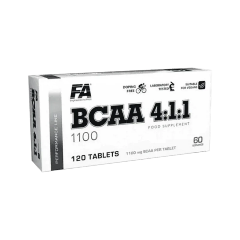 FA NUTRITION BCAA 4:1:1 1100 120 таблетки