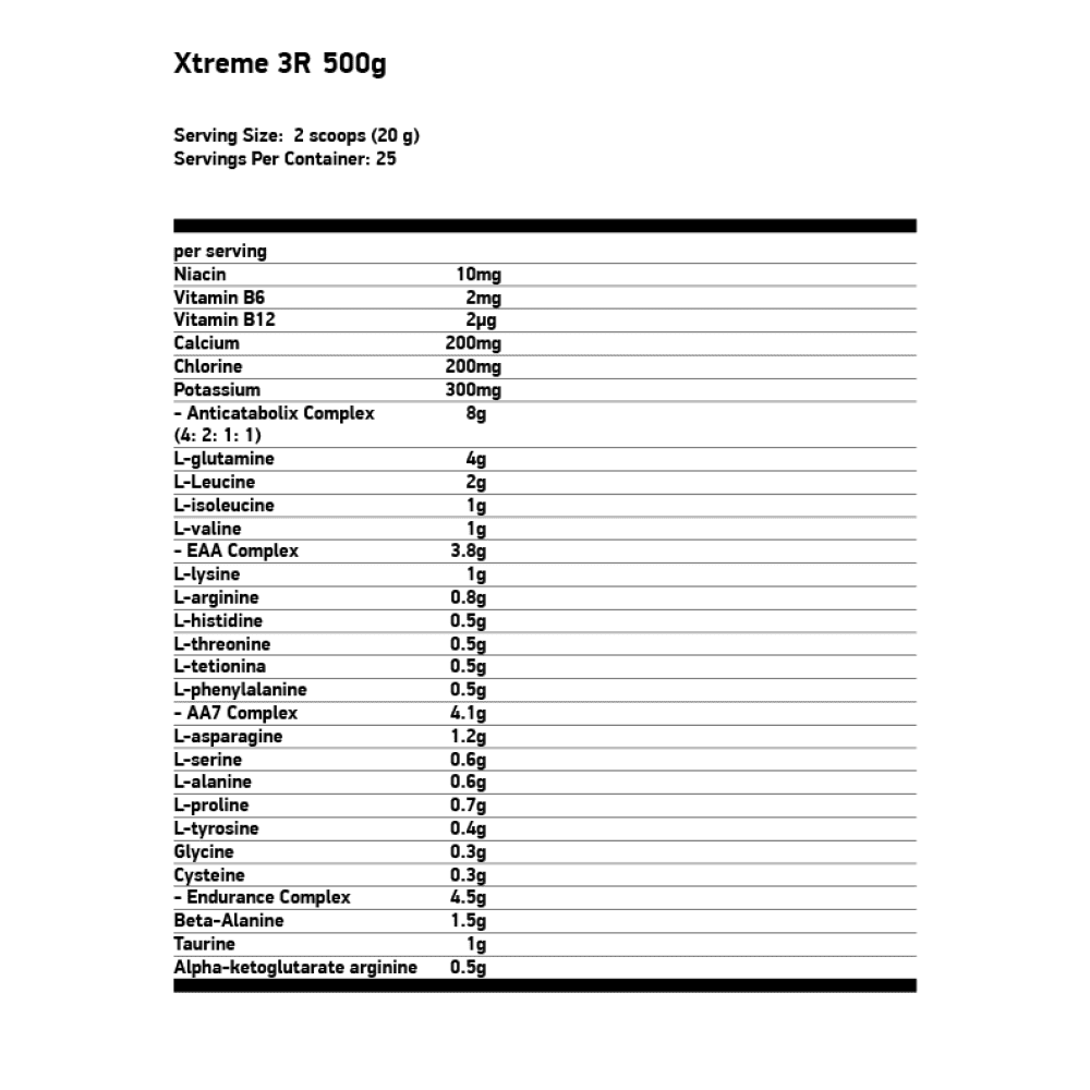 FA NUTRITION Xtreme 3R 500 гр.