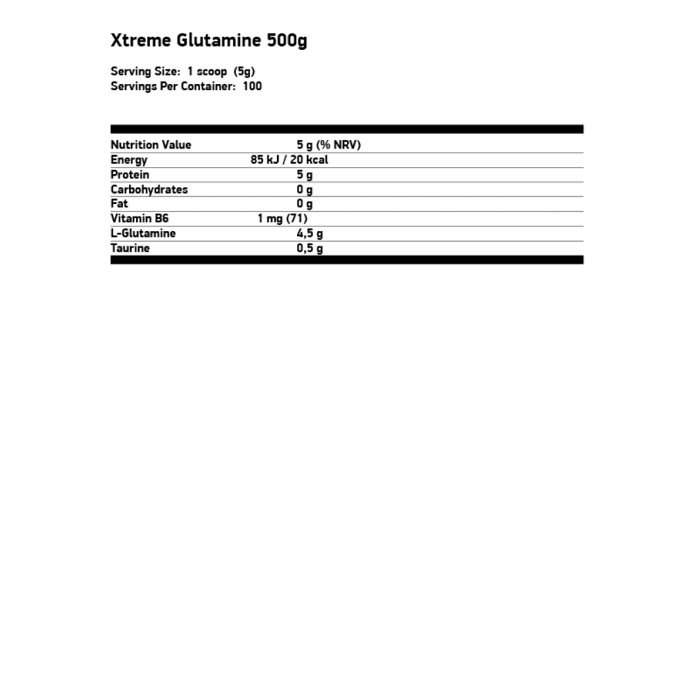 FA NUTRITION Xtreme Glutamine 500 гр.