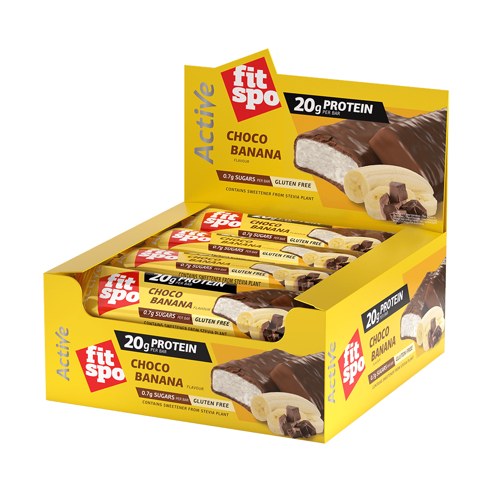 FITSPO Active Protein Bar 12 x 60 г