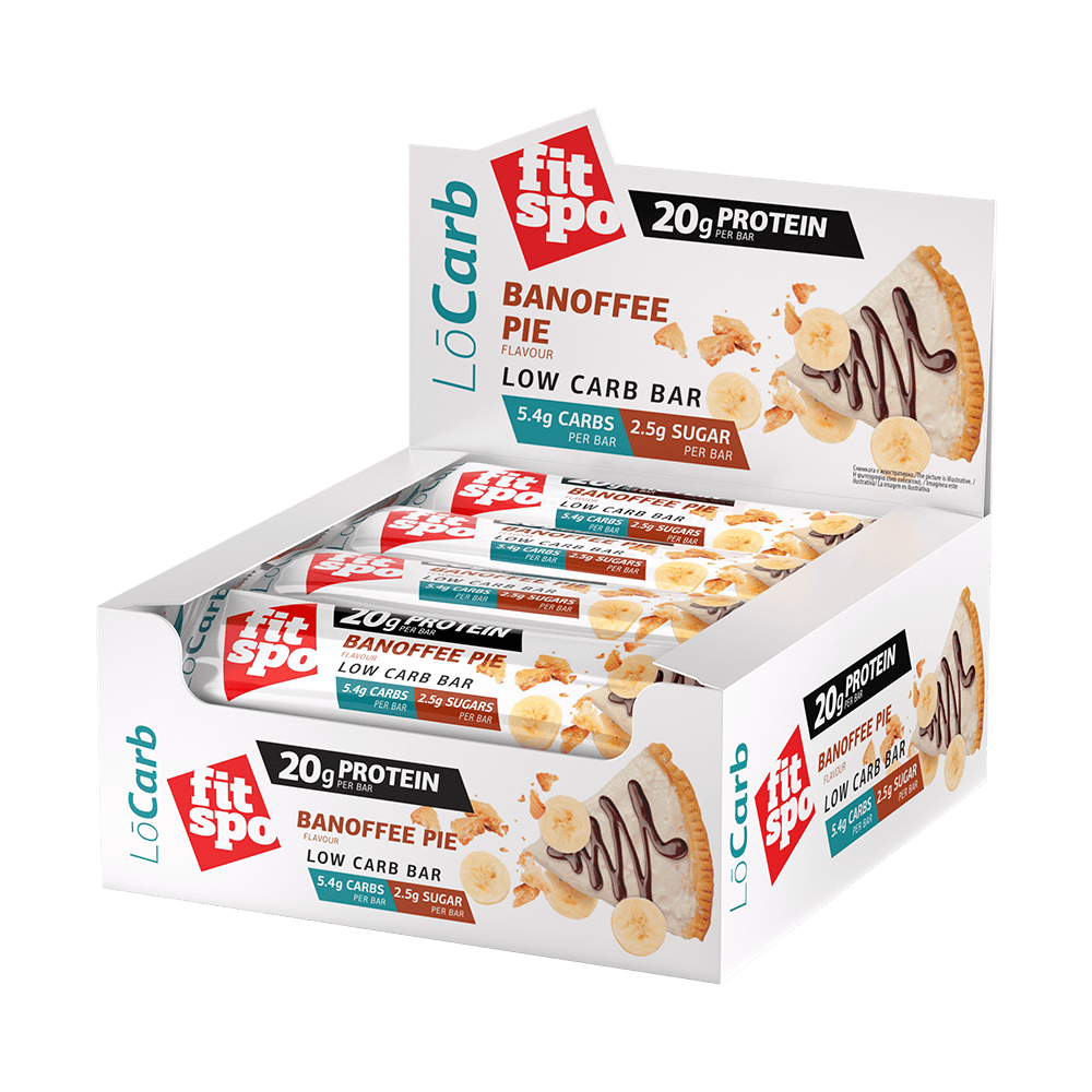 FITSPO FitSpo Lo Carb Protein Bar 12 x 60 г