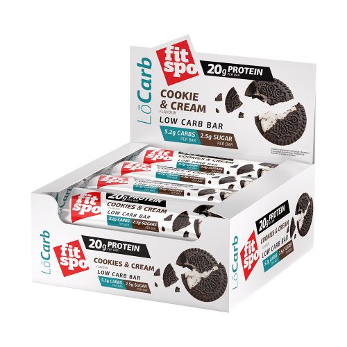FITSPO FitSpo Lo Carb Protein Bar 12 x 60 г
