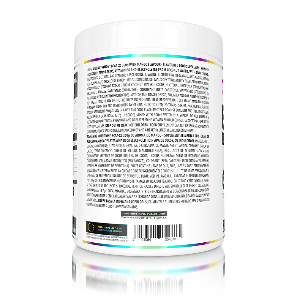 GENIUS NUTRITION BCAA-X5 360 г