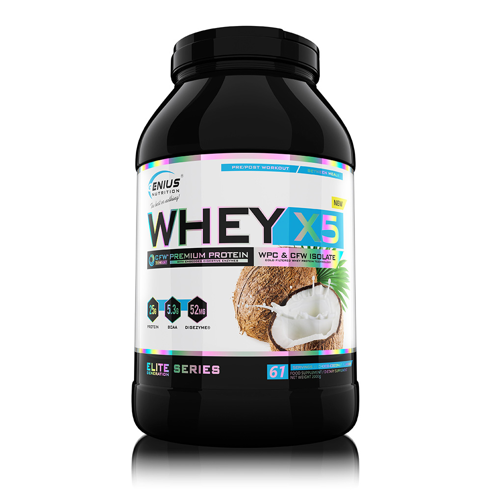 GENIUS NUTRITION Whey-X5 2000 г