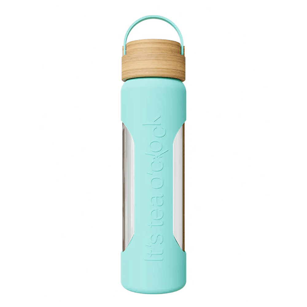 GREEN BEAR Бутилка с инфузер 500 мл тюркоаз