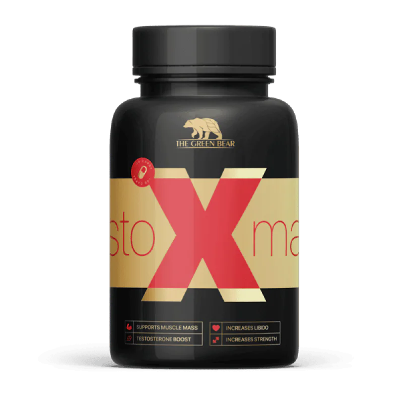 GREEN BEAR Testo Man X 60 капсули
