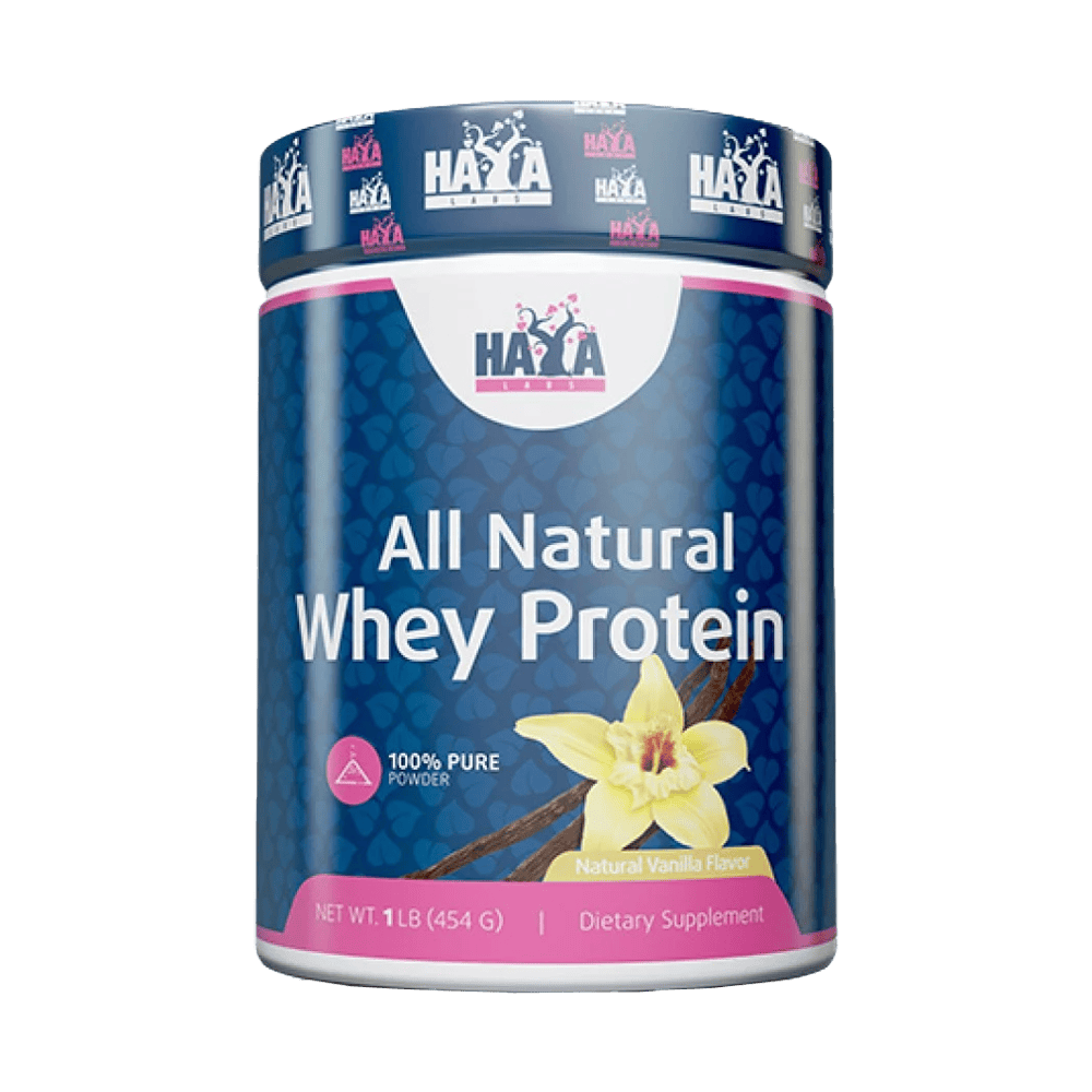 HAYA LABS 100% Pure All Natural Whey Protein Vanilla 454 гр.