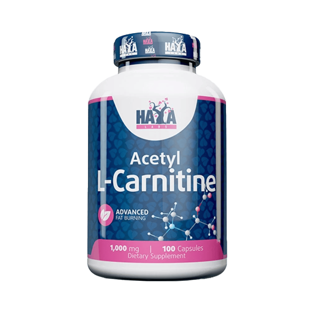 HAYA LABS Acetyl L-Carnitine 1000 мг 100 капсули