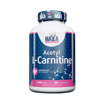 HAYA LABS Acetyl L-Carnitine 1000 мг 100 капсули