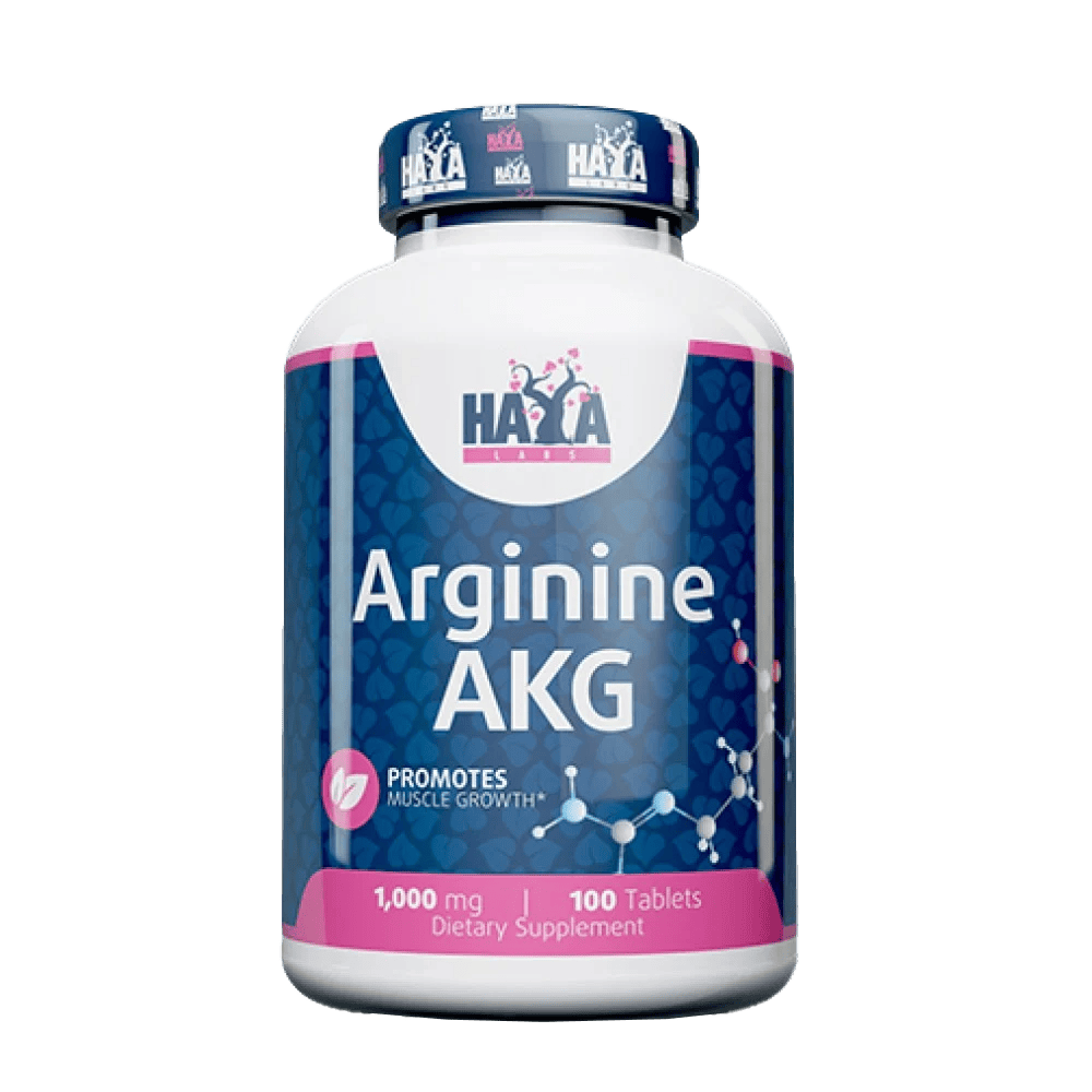 HAYA LABS Arginine AKG 1000 мг 100 таблетки