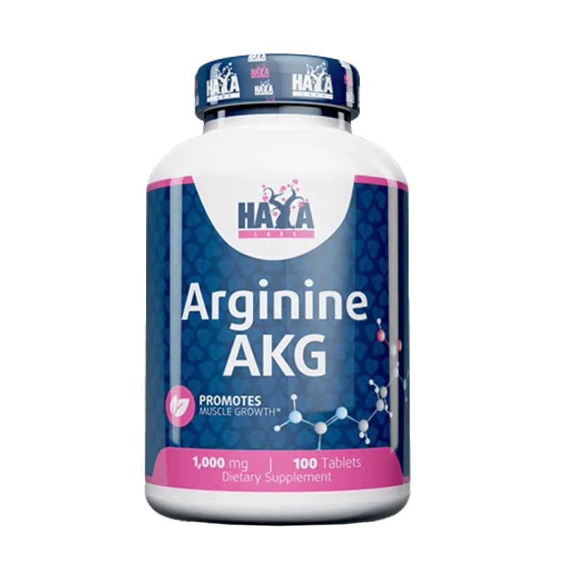 HAYA LABS Arginine AKG 1000 мг 100 таблетки