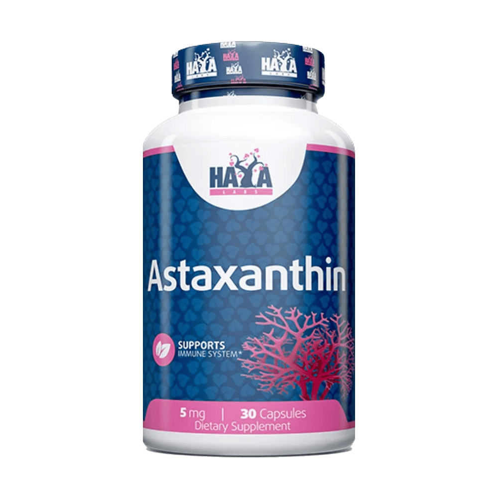 HAYA LABS Astaxanthin 5 мг 30 капсули
