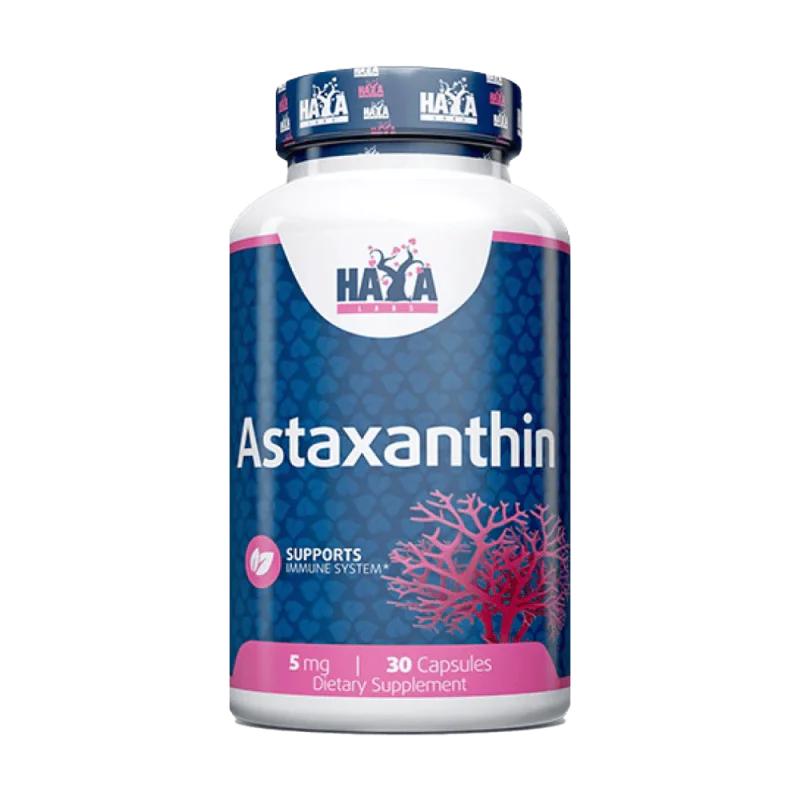 HAYA LABS Astaxanthin 5 мг 30 капсули