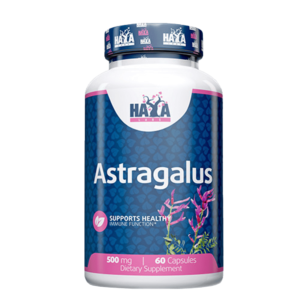 HAYA LABS Astragalus 500 мг 60 капсули
