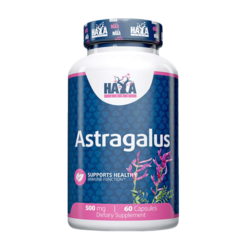 HAYA LABS Astragalus 500 мг 60 капсули