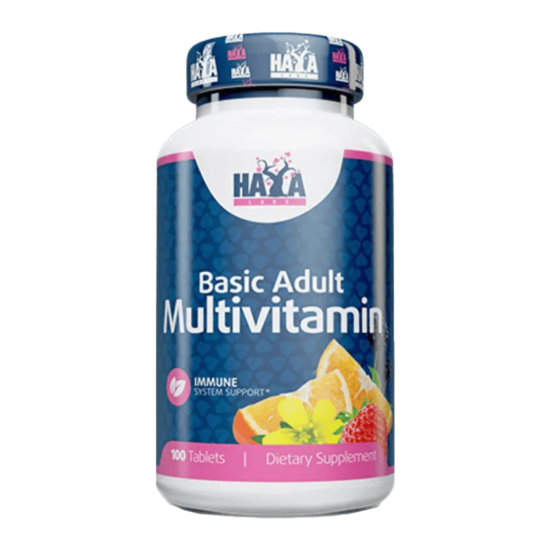 HAYA LABS Basic Adult Multivitamin 100 таблетки