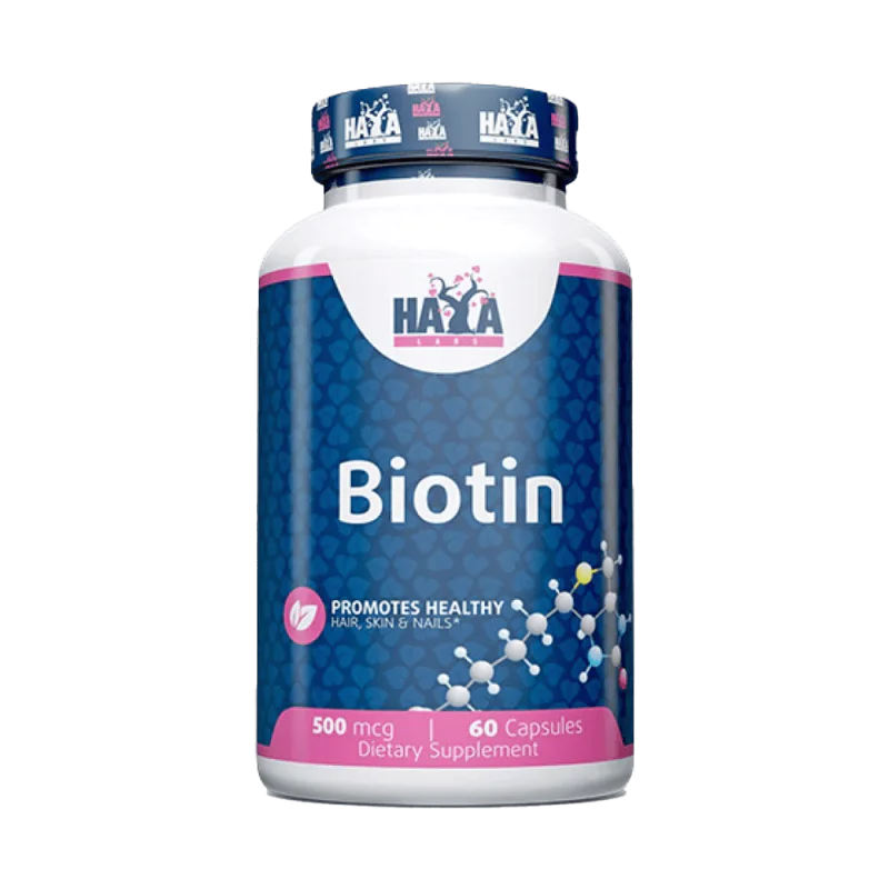 HAYA LABS Biotin 500 мкг 60 капсули