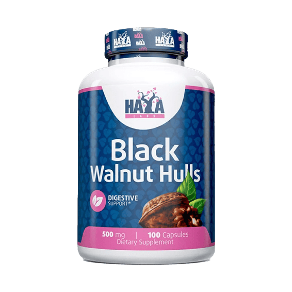 HAYA LABS Black Walnut Hulls 500 мг 100 капсули
