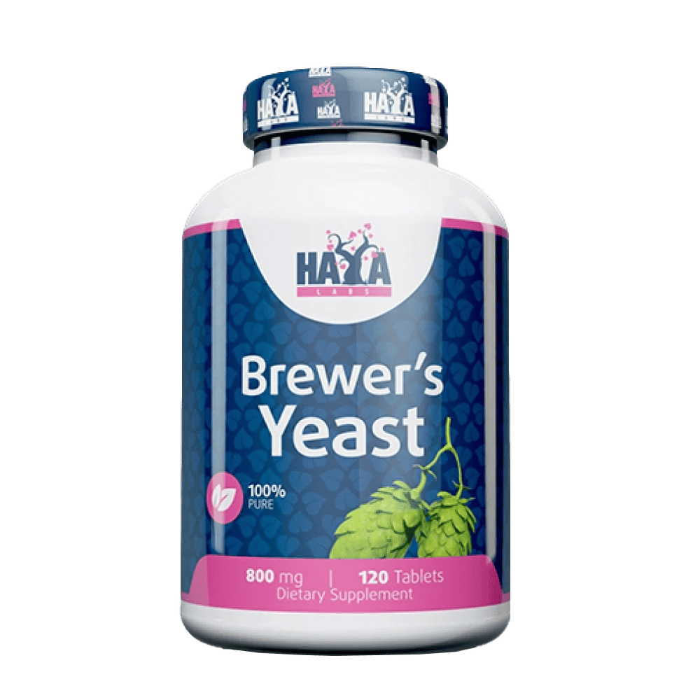 HAYA LABS Brewer's Yeast 800 мг 120 таблетки