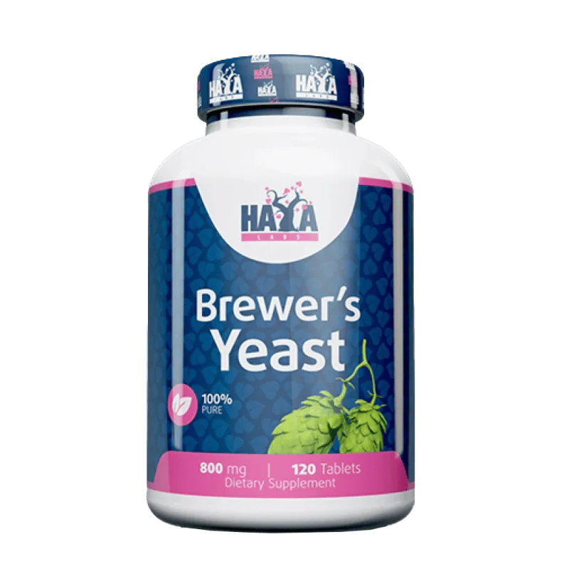 HAYA LABS Brewer's Yeast 800 мг 120 таблетки