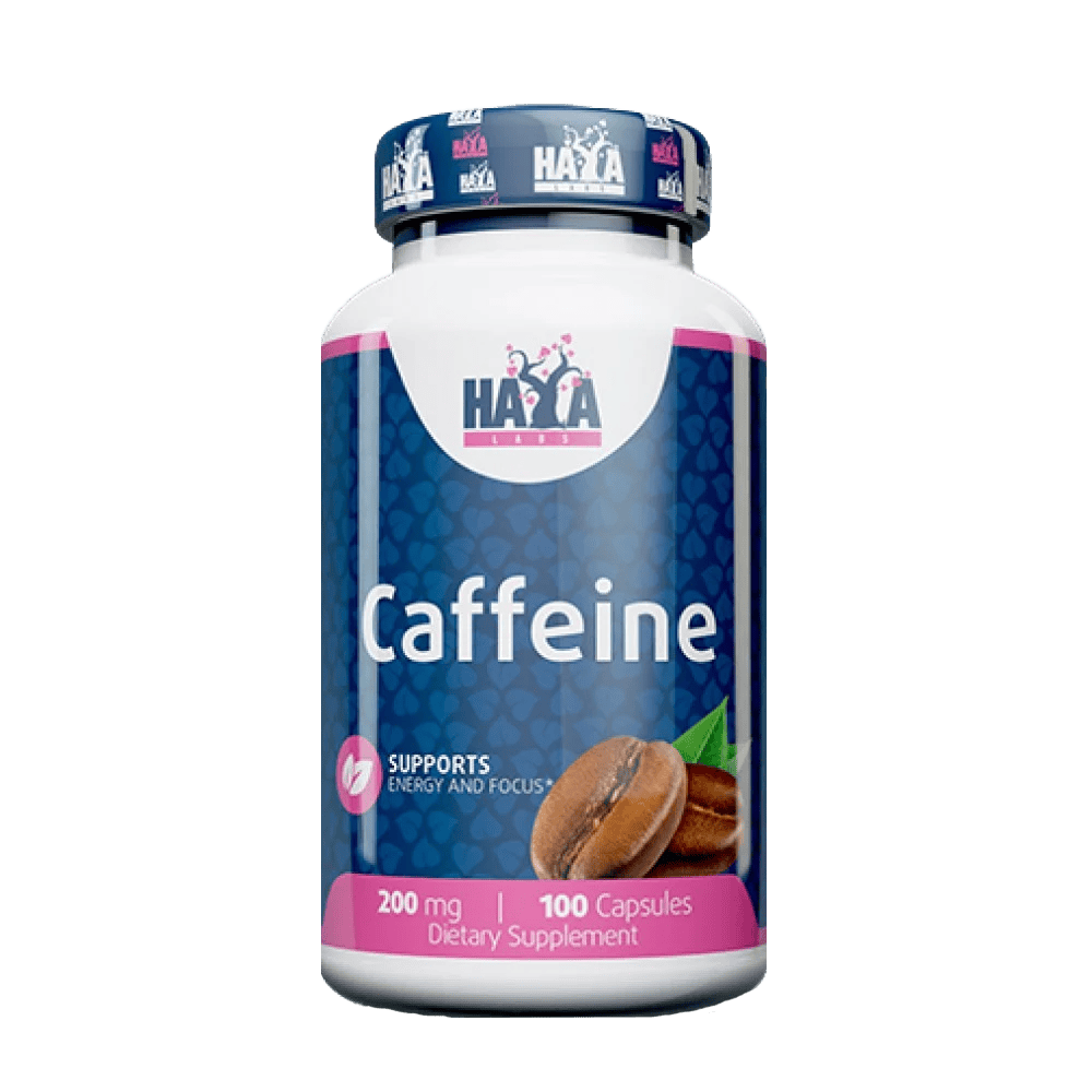HAYA LABS Caffeine 200 мг 100 капсули