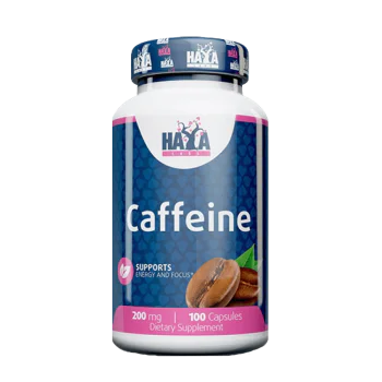 HAYA LABS Caffeine 200 мг 100 капсули