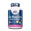HAYA LABS Calcium Magnesium & Zinc With Vitamin D 90 таблетки