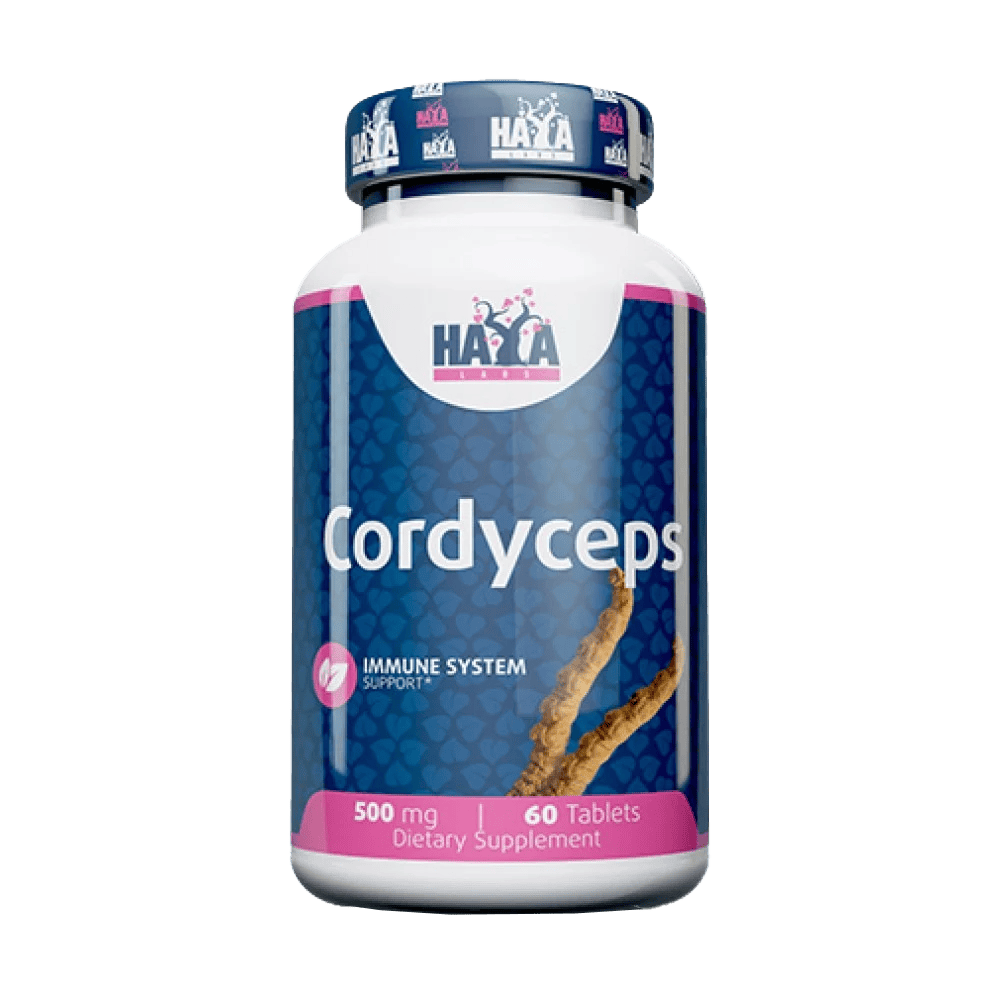 HAYA LABS Cordyceps 500 мг 60 таблетки
