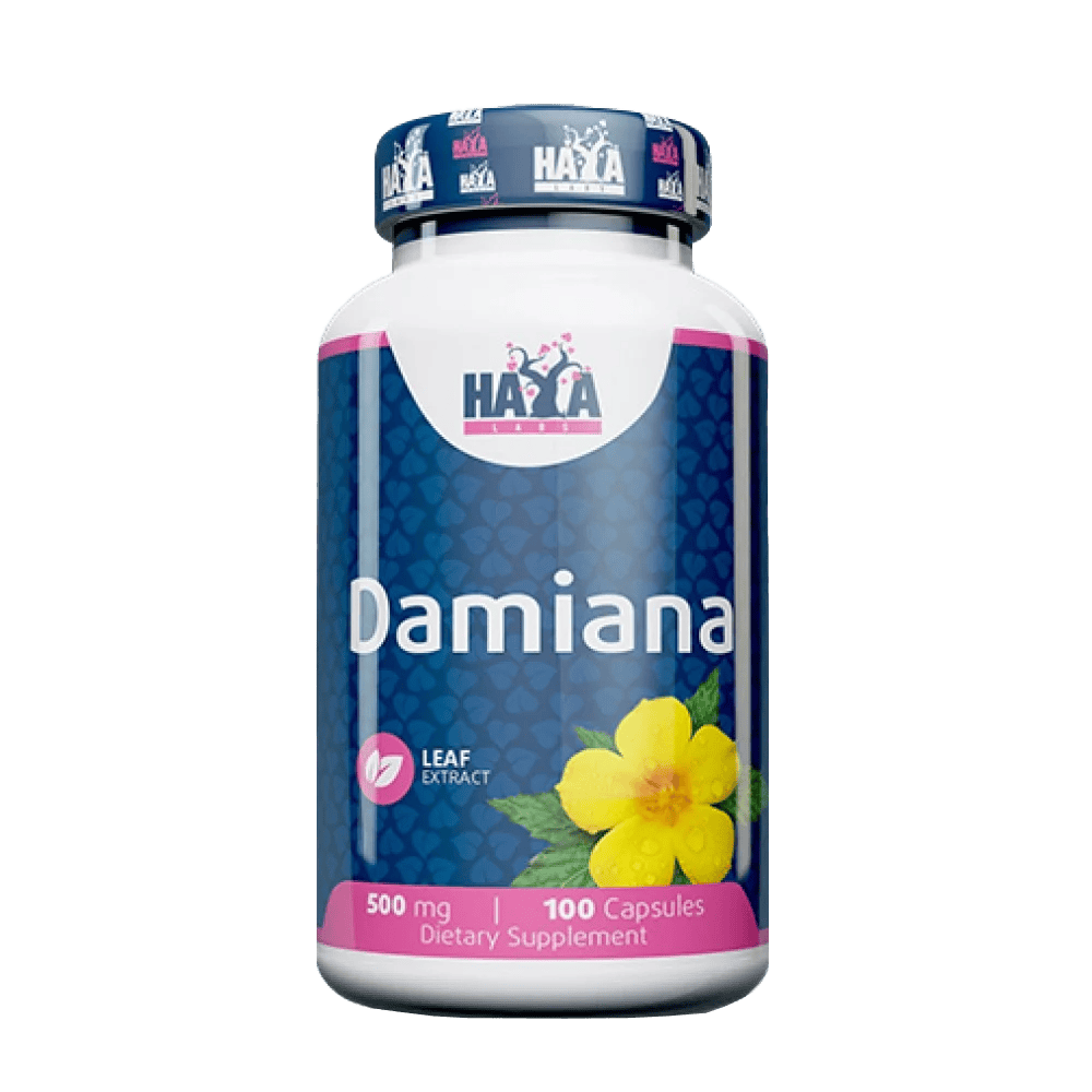 HAYA LABS Damiana Leaf Extract 100 капсули